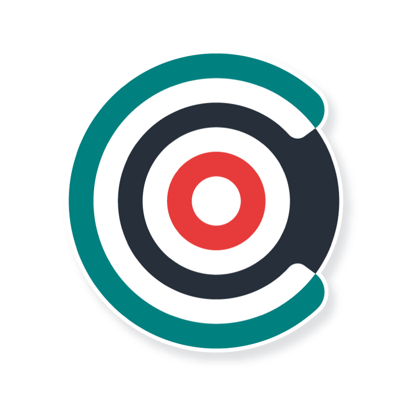 Core Precision icon logo in white